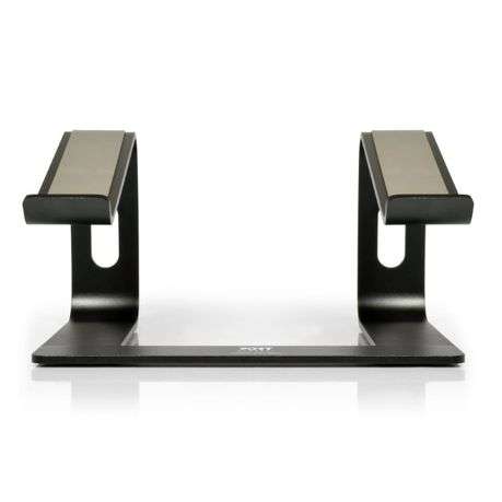 Port Connect Ergonomic Notebook Stand - Black