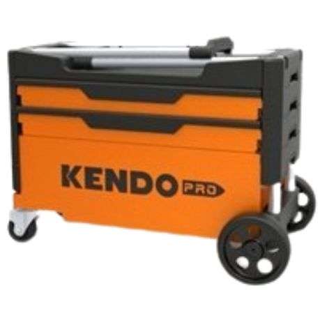 Kendo - Mild Steel Foldable Tool Trolley