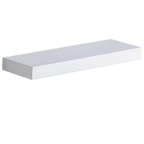 Mackie - Floating Shelf - White (450mm x 235mm x 38mm)