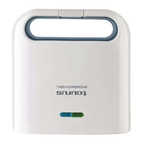 Taurus Sandwich Maker Non-Stick White Grill Plate 750W "Mysandwich Grill"