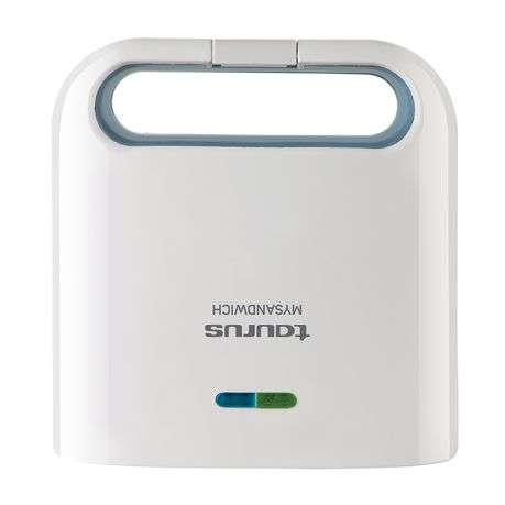 Taurus Sandwich Maker Non-Stick White Jaffle Plate 750W "Mysandwich"