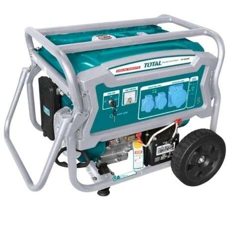Total - Generator / Wheeled Power Gasoline Generator - (6.5 Kw)