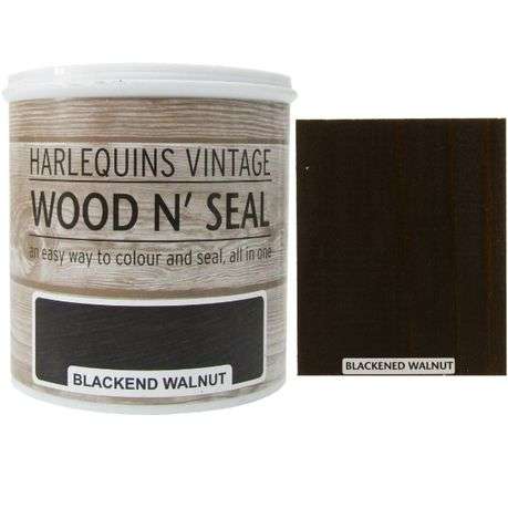 Harlequin - Wood n' Seal - Colour and Sealant for Raw Wood - 1 Litre - White Ash