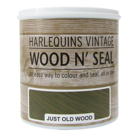 Harlequin - Wood n' Seal - Colour and Sealant for Raw Wood - 1 Litre - White Ash