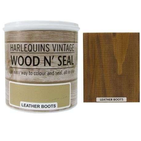 Harlequin - Wood n' Seal - Colour and Sealant for Raw Wood - 1 Litre - White Ash
