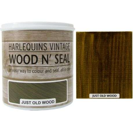 Harlequin - Wood n' Seal - Colour and Sealant for Raw Wood - 1 Litre - White Ash