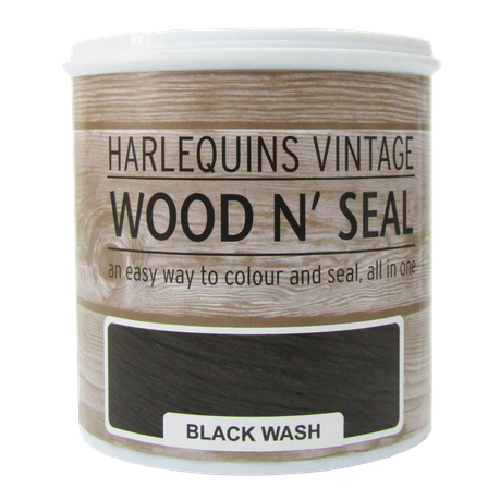 Harlequin - Wood n' Seal - Colour and Sealant for Raw Wood - 1 Litre - White Ash