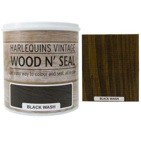 Harlequin - Wood n' Seal - Colour and Sealant for Raw Wood - 1 Litre - White Ash