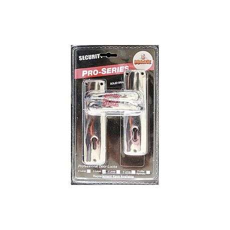 Mackie Chrome Plated Die Cast 2 Lever Mortice Lockset