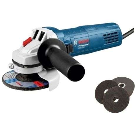 Bosch - Angle Grinder (GWS 700) Including 5 x Cutting Discs