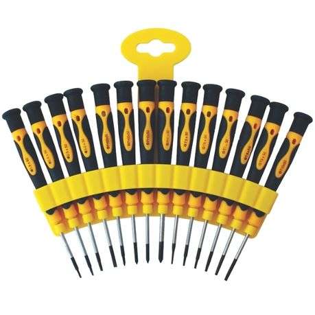 Tork Craft - Precision Screwdrivers - (14 Piece)
