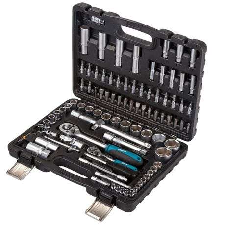 Bort - Socket Set (1/4 and 1/2 Inch Drive) - 95 Piece