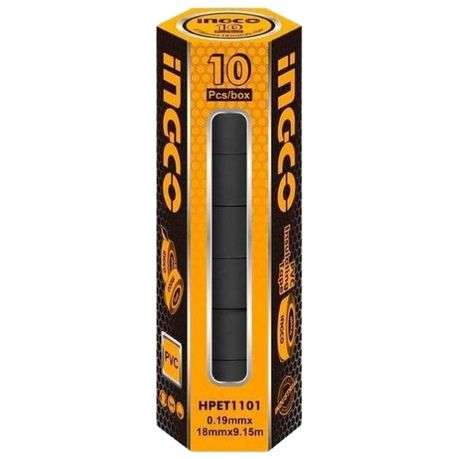 Ingco - Insulating Tape (PVC) - Pack of 10