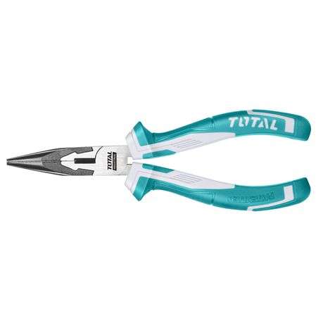 Total Tools 2Pcs Long Nose Pliers 160mm (6") Two Colour