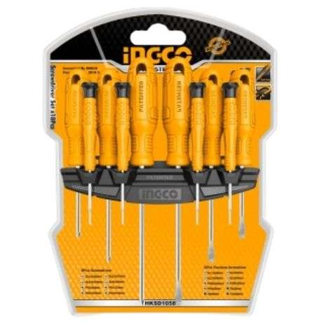 Ingco - Screwdrivers / Precision Screwdriver Set (Super Select) - 10 Piece