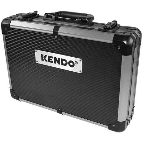 Kendo - Hand Tools Set / Spanners, 1/2" Sockets and Pliers - 76 Piece