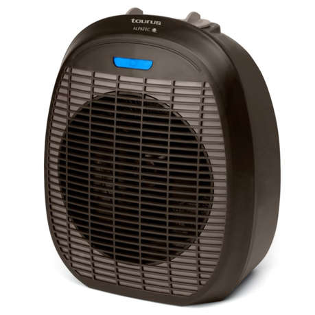 Taurus Heater Floor Fan Black 2 Heat Settings 2400W "Tropicano 3.5"