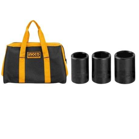 Ingco - Impact Wrench (Cordless) with 2 x Batteries, Charger and Bag