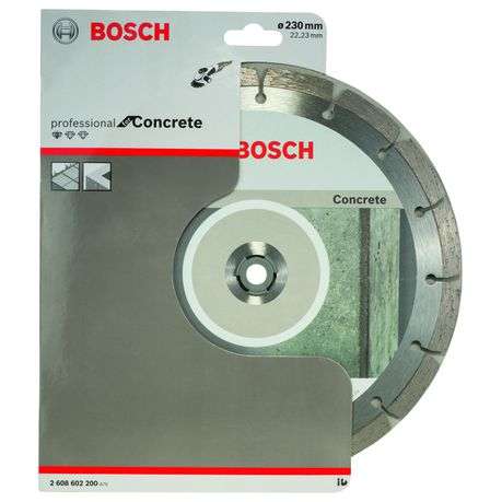 Standard for Concrete diamond cutting disc 230 x 22,23 x 2,3 x 10 mm