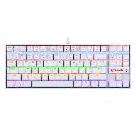 Redragon KUMARA RGB Mechanical Gaming Keyboard Optical Switches - White