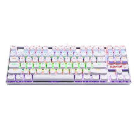 Redragon KUMARA RGB Mechanical Gaming Keyboard Optical Switches - White