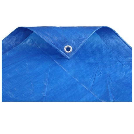 MTS - Tarpaulin With Eyelids and Rope (6m x 9m)