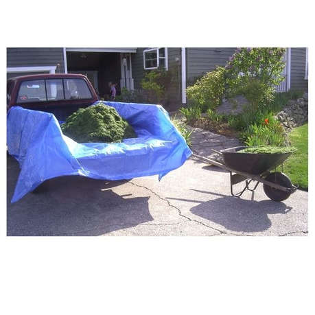 MTS - Tarpaulin With Eyelids and Rope (6m x 9m)