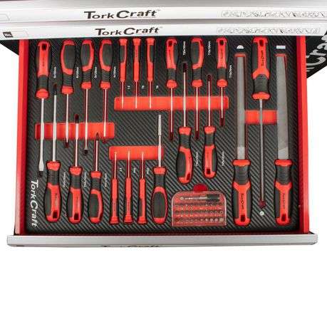 Tork Craft 6 Drawer Roller Tool Cabinet on Castors with 184 Pieces