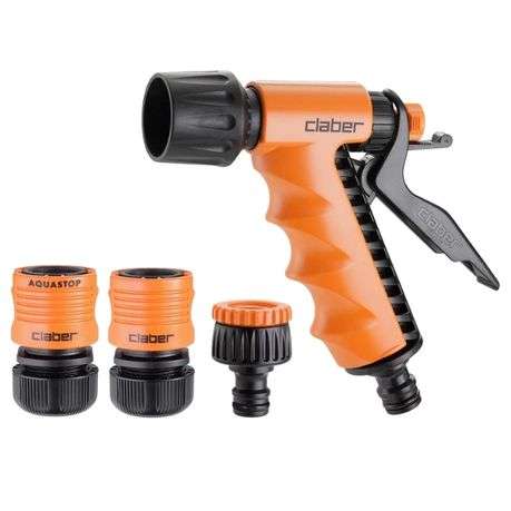 Claber - Spray Pistol, Connector and Automatic Couplings Starter Set 1/2"