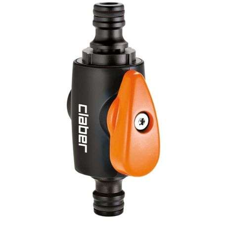 Claber - Connector with Shut-Off Valve