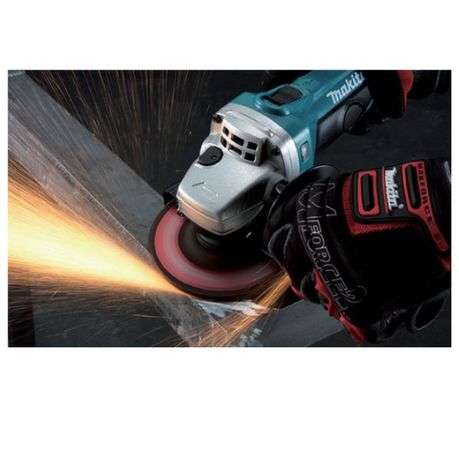 Makita - Cordless Angle Grinder DGA452ZK, Battery, Charger and Carry Case