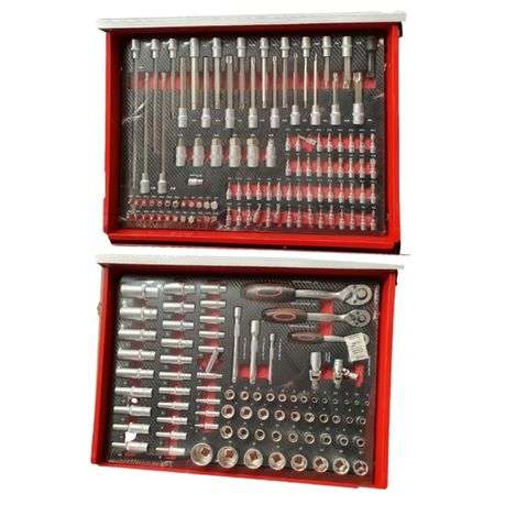 Stallion - 7 Drawer Tool Trolley / Cabinet Tool Set Including 250 Piece Tools