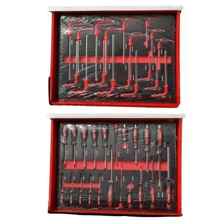Stallion - 7 Drawer Tool Trolley / Cabinet Tool Set Including 250 Piece Tools