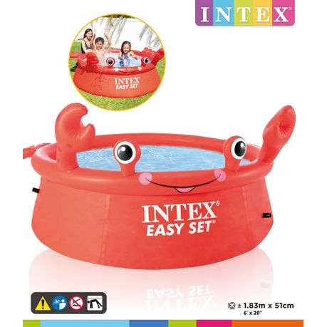 Intex Happy Crab Easy Set Pool