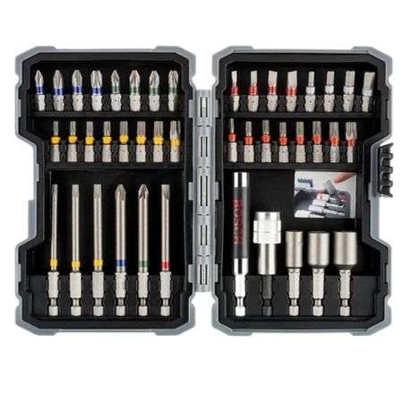 Bosch - Screwdriver &amp; Nutsetter Bits Set (43 Piece)