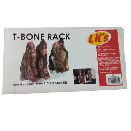 LK's - T-bone Rack / 430 Stainless Steel T-bone and Braai Rack