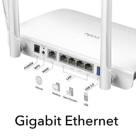 Cudy AC1200 Dual Band Gigabit Wi-Fi Router