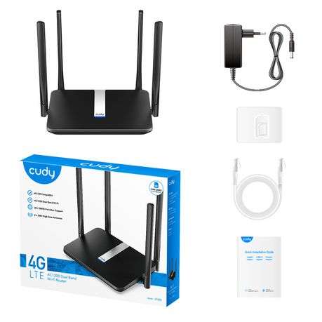Cudy AC1200 4G LTE Gigabit Router