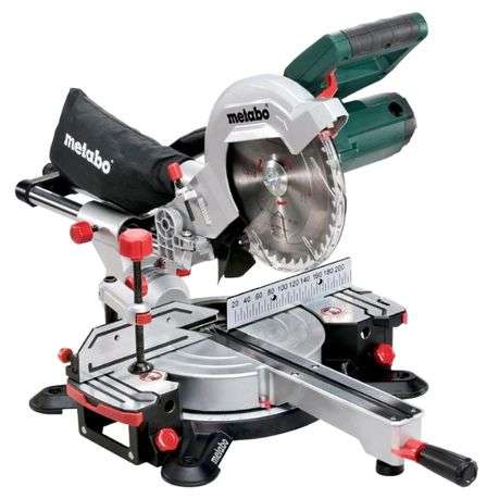 Metabo - Mitre Saw KGS 216 M (619260000) &amp; Machine Stand UMS (631317000)