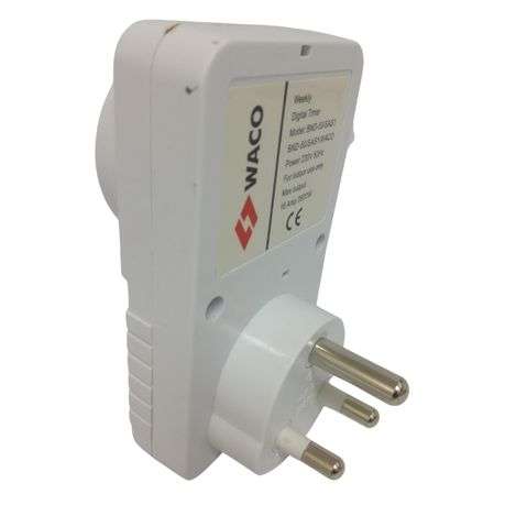 Waco - Digital Timer / Plug-In 24 Hours 7Day Digital Timer
