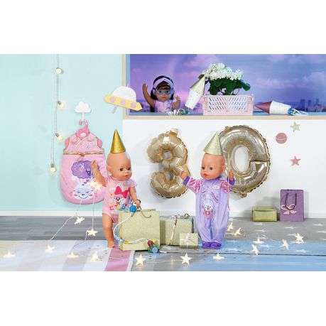 Baby Born Deluxe 43cm Birthday Outfit