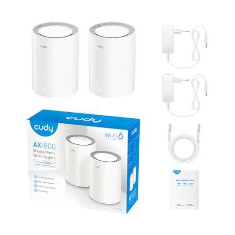 Cudy AX1800 Whole Home Mesh WiFi Router Kit