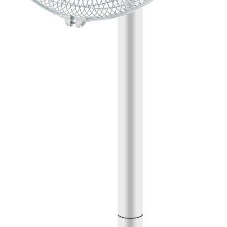Mellerware Fan 2 in 1 Stand &amp; Pedestal Plastic White 40cm 50W