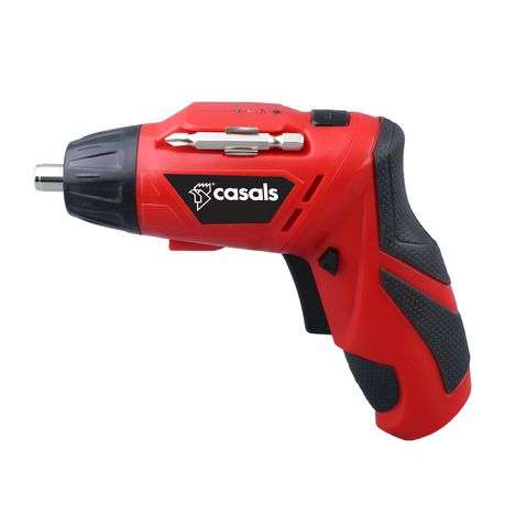 Casals - Cordless Screwdriver With 12 Piece Set