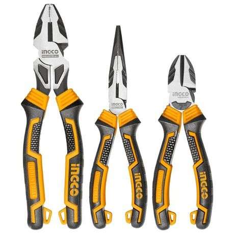 Ingco - Plier Set - 3 Piece