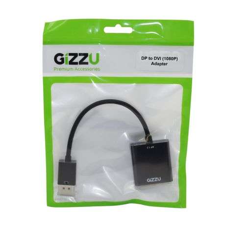 Gizzu DisplayPort to DVI Adapter