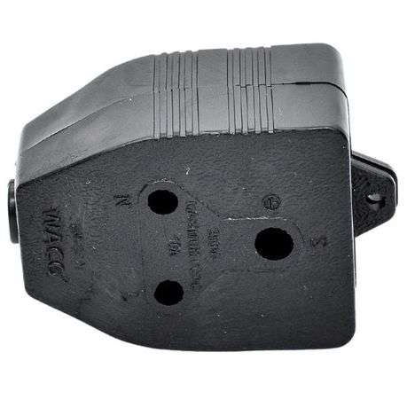 WACO - Rubber Janus Coupler 16A 3PIN Double Sided