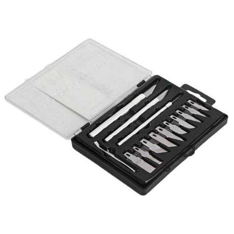 Kendo - Knives and Blades Cutting Set (17 Piece) and Rafter Square Combo