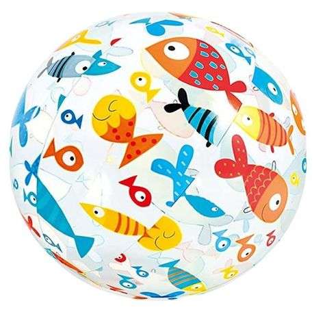 Intex - Beach Ball / Lively Print Beach Ball 51cm - Fish