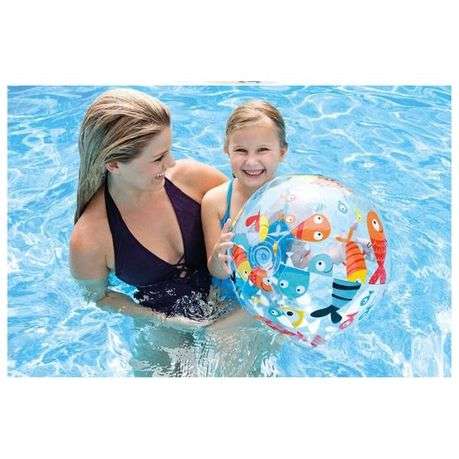 Intex - Beach Ball / Lively Print Beach Ball 51cm - Fish